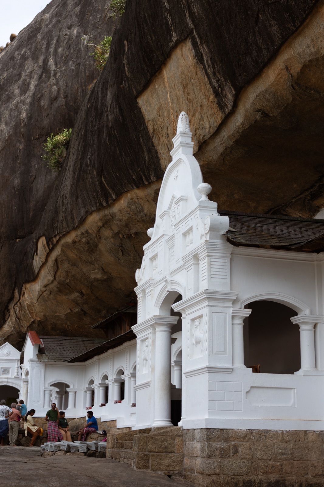 A rock temple